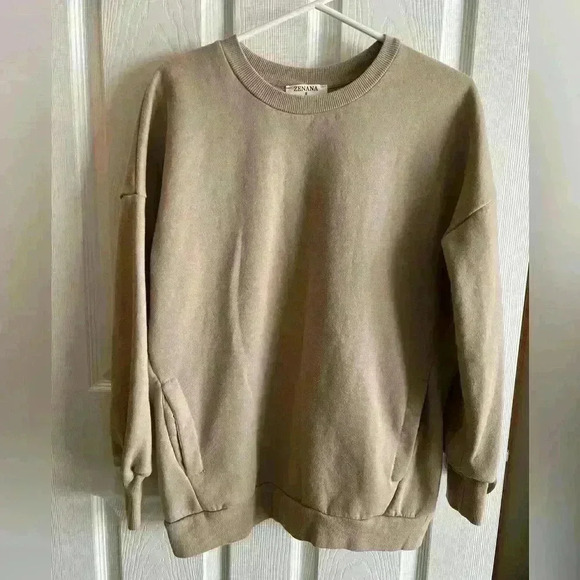 Zenana sweatshirt with pockets - Picture 4 of 7